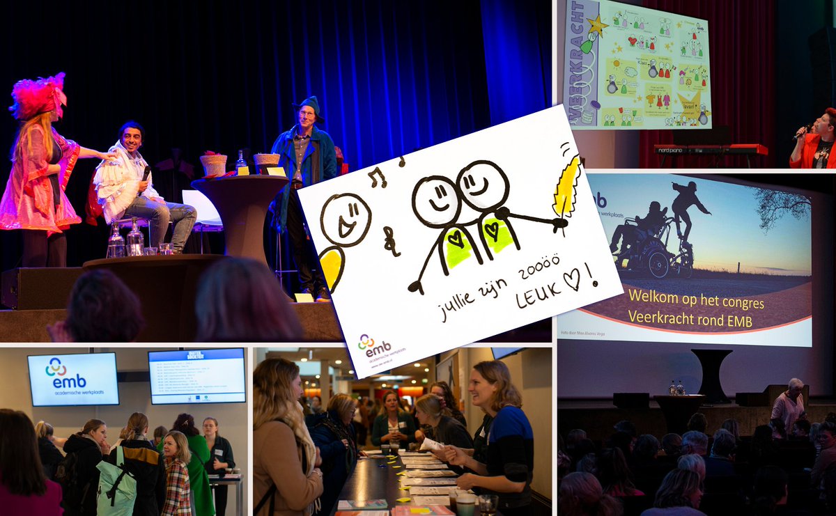 We kijken terug op een bijzonder fijn congres, gisteren in Zwolle. Bedankt bezoekers en medewerkers!! #veerkrachtemb #samenkrachtemb