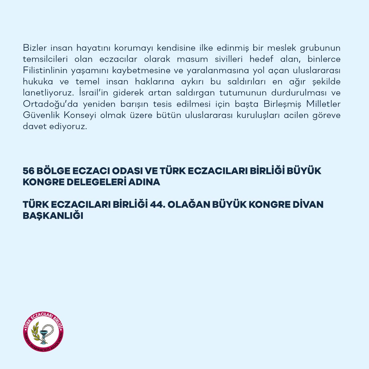 GAZZE İÇİN BARIŞ ÇAĞRISI

On yıllardır baskı altında var olma mücadelesi veren Filistin, 7 Ekim’den bu yana başka bir zulümle karşı karşıyadır. İsrail hükümeti, Gazze’de hastane, okul, ibadethane ayırt etmeksizin hasta, çocuk ve masum sivillere karşı vahşice saldırılar