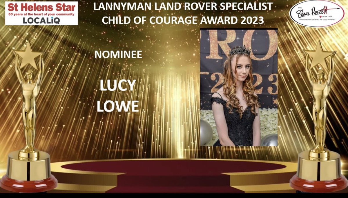 prideofsthelens's tweet photo. Here are the Nominees for this years Lannyman Landrover Specialist Child of Courage Award!
@MikhailGroup
@prideofsthelens
Lucy Lowe
Lincoln Huyton
#Timebeproud #StHelens
@sthelensstar https://t.co/txBo3bRge8