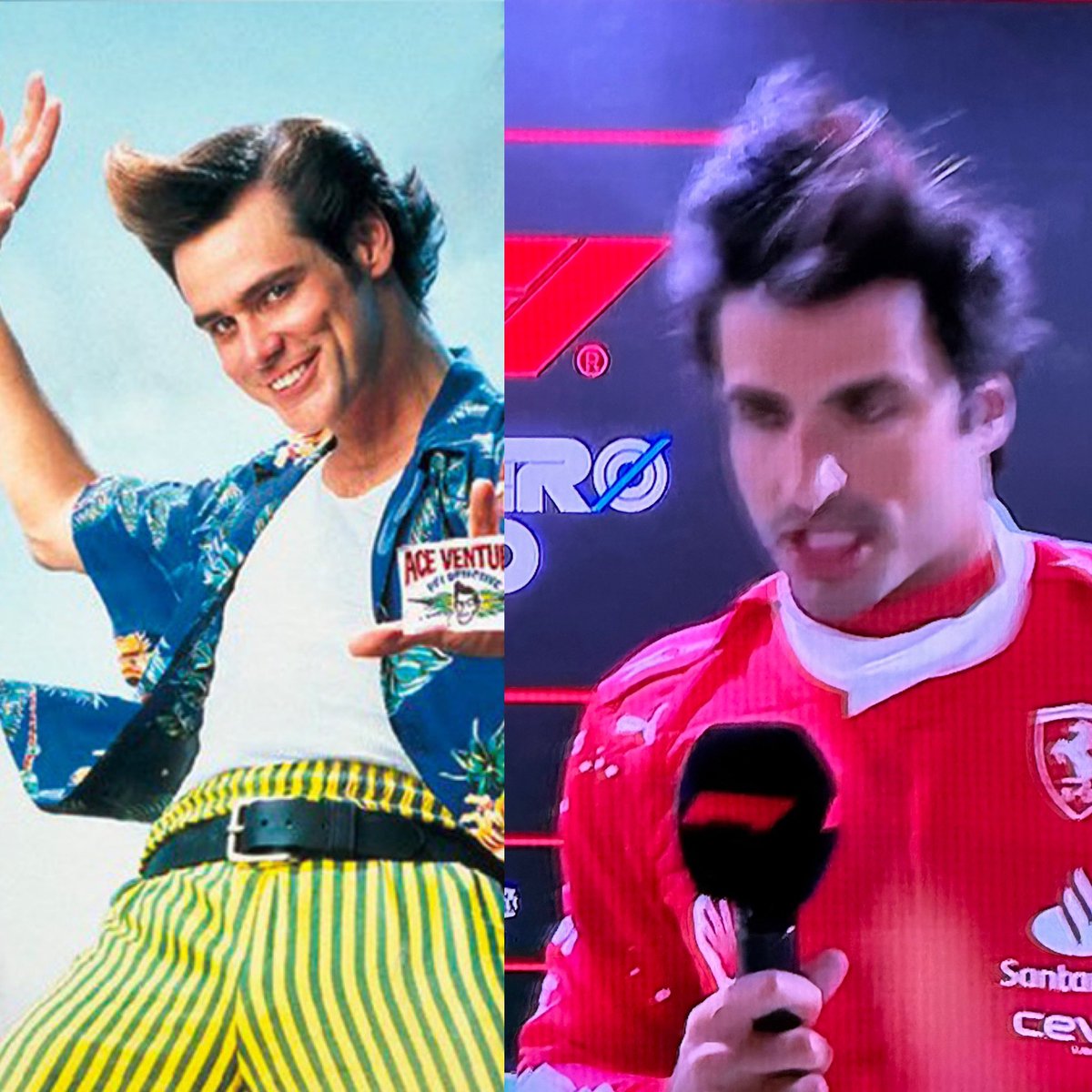 Pace Ventura 🐎

 #CarlosSainz #f1lasvegas 

<a href="/F1/">Formula 1</a> <a href="/Carlossainz55/">Carlos Sainz</a> <a href="/aceventura/">Ace Ventura</a>