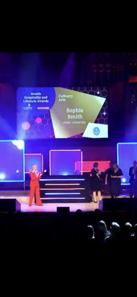 More good news for #HTMUUBS as Sophie Smith, year 2 Culinary Arts Management student takes Gold at the Worldskills UK finals. 
Huge congratulations to Sophie and Culinary Training Officer and mentor, @Eoghainsy 
Gold Medal winner Culinary Arts, Worldskills UK 2023. #ProudofUU