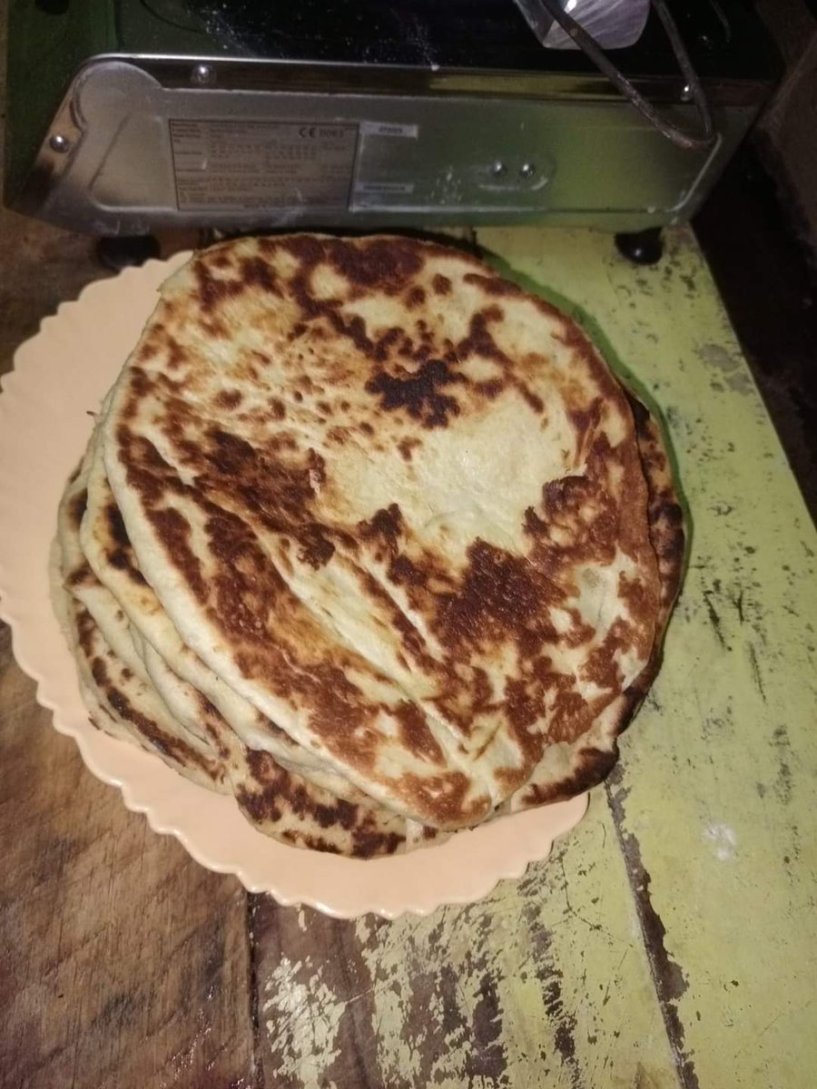 Just finished cooking chapati for my husband 😍