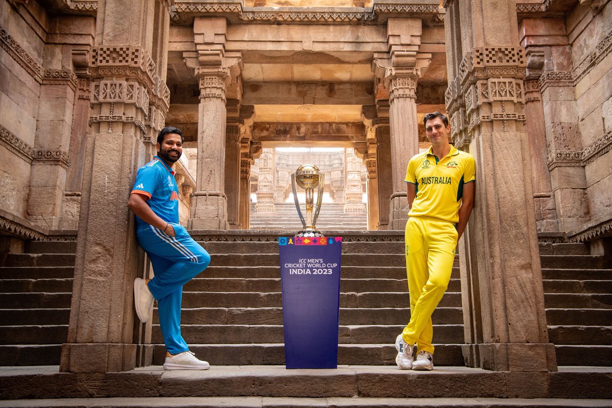 Two captains. One trophy 🏆

Who will lift the ultimate prize?

#CWC23