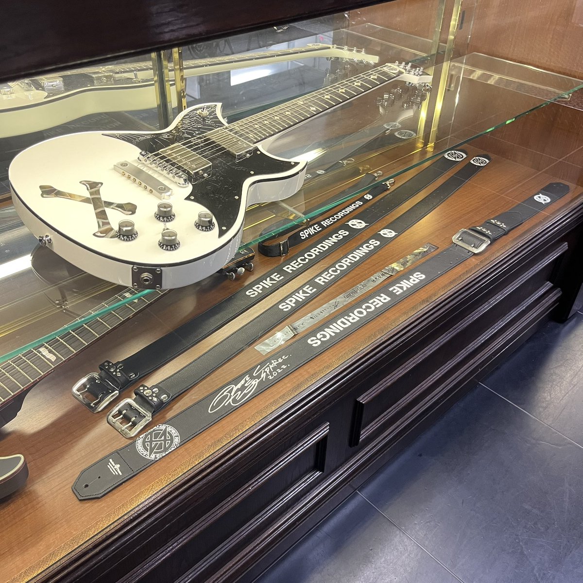 現在ツアー中のGLAYさんですが、今回はHISASHIさんがフライングVギター