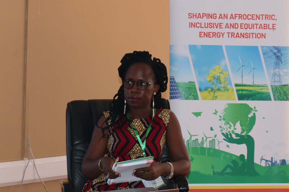 SEATINIUGANDA's tweet photo. "When you talk about #EnergyTransition in the Global North, for them its about reduction of emissions whereas for Africa, #EnergyTransition is about availability, affordability and accessibility" - Ms. Faith Lumonya @amwaafrika #REC23 @MEMD_Uganda  @FaithLumonya @rosaluxstiftung https://t.co/U4IA3ADI72
