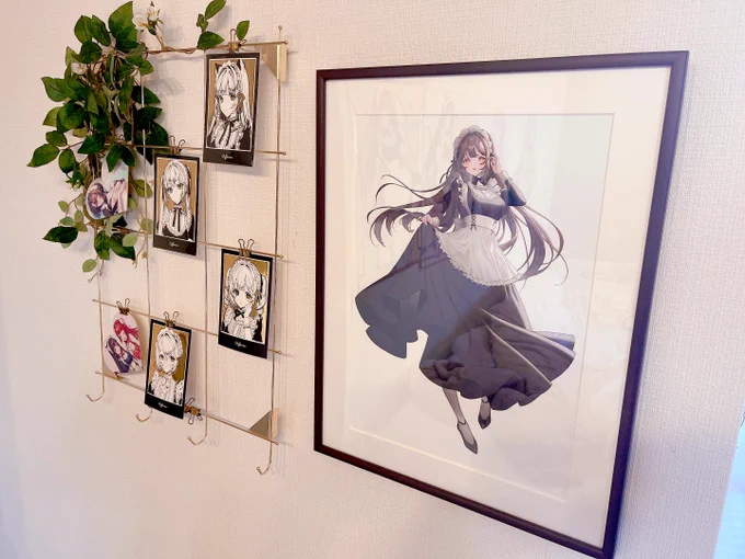 ツクルノモリ様から複製原画のサンプル頂きました!めっちゃ良い出来…もう販売は終了しておりますが、めちゃ綺麗なのでみて欲しい! 
