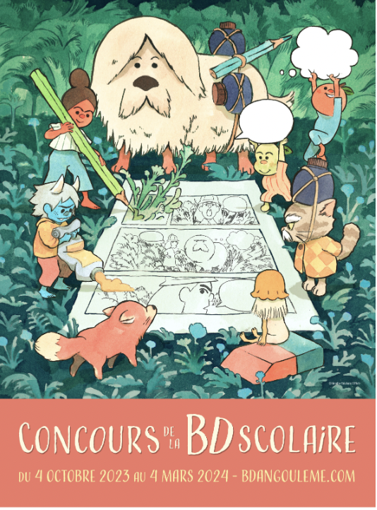 💯% #EAC | 🗨️ Concours de la #BD scolaire

✔️ De la grande section de maternelle à la terminale
✔️ Pour tous les établissements scolaires français
✔️ Sur un thème libre 
📆 4 mars : date limite d'envoi des travaux

👉education.gouv.fr/concours-de-la…

<a href="/eduscol_prim/">éduscol Primàbord</a> <a href="/hceac/">Haut Conseil EAC</a> <a href="/AEFeduc/">AEF Enseignement scolaire</a>