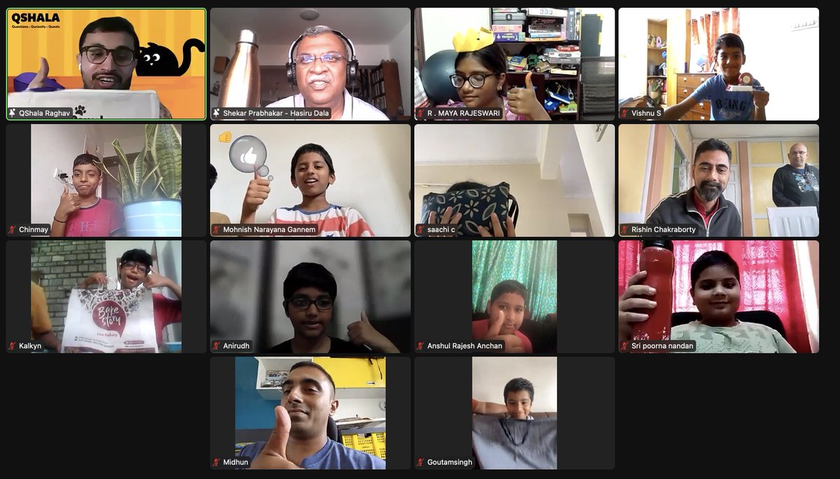 We collaborated with <a href="/QShalaOnline/">QShala</a> for an engaging quiz on waste management for children from across India. Shekar Prabhakar, our CEO and Co-founder enjoyed hosting this quiz online and interacted with children about waste and waste pickers.