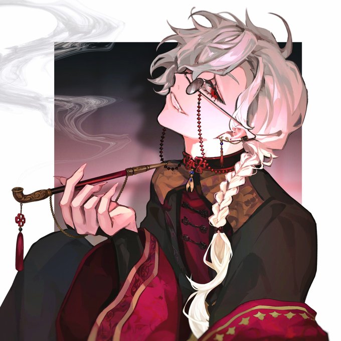 「smoking pipe」 illustration images(Latest)｜5pages