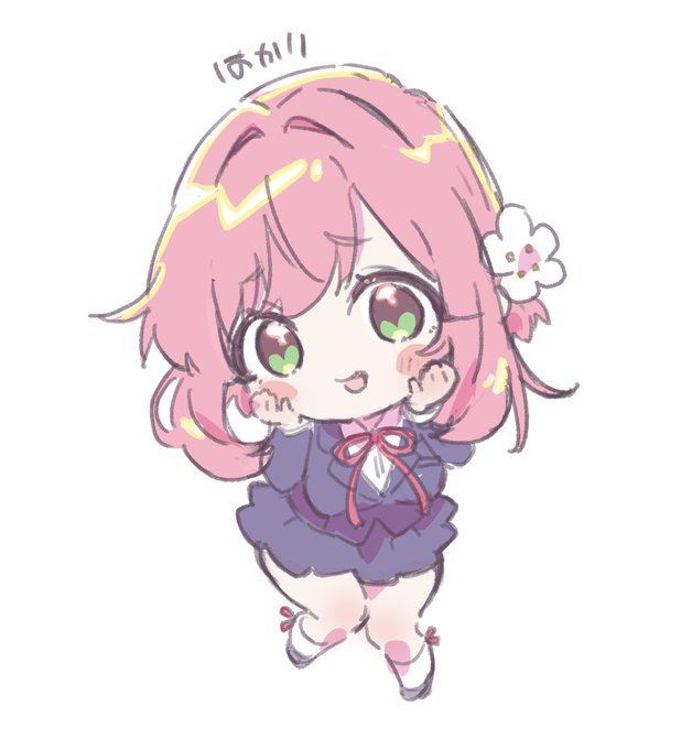 SDはかりラフ  #アニメ100カノ