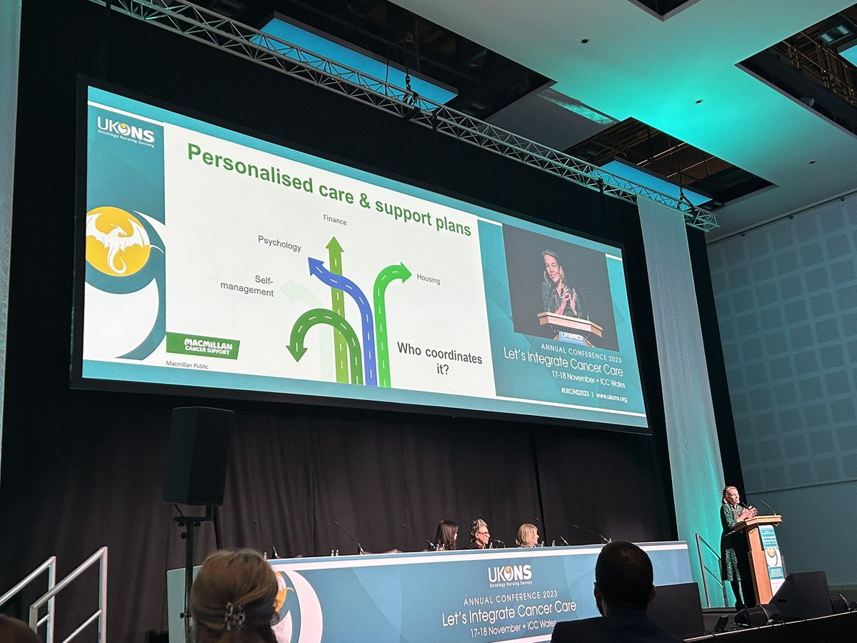 Exploring the complex road map of integrated personalised care and the amazing impact this can have for patients @claire_taylor22 #integratedcare #UKONS2023 @UKONSmember