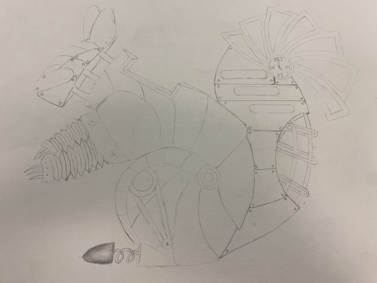 Some great work in progress from our young artists in 8MB. <a href="/BirkdaleHS/">Birkdale High School</a>