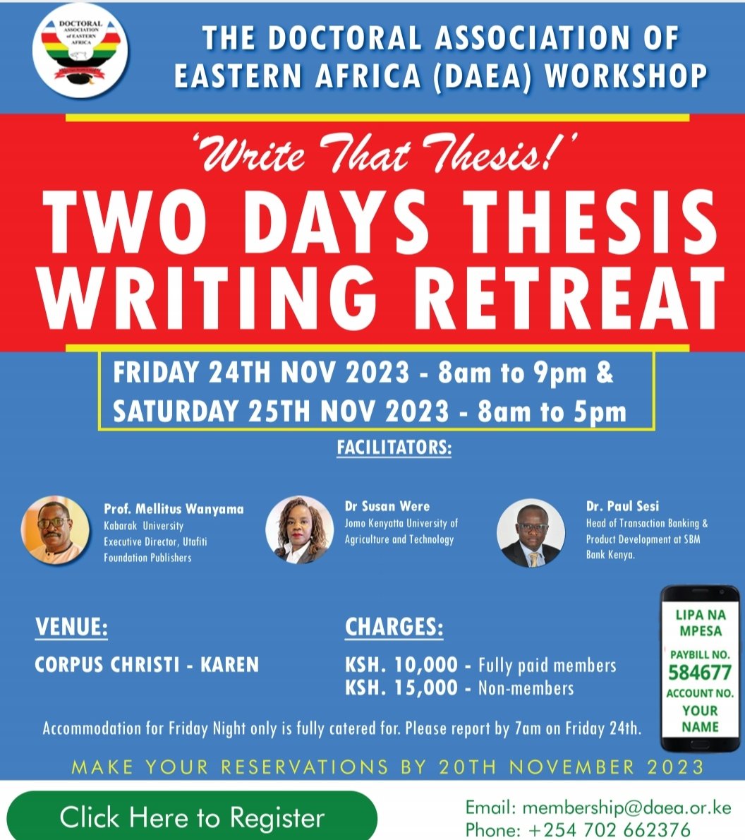 🚨 Only 5 Days Left! 🚨
Join us for an exclusive Thesis Writing Retreat on November 24th and 25th! 📚✨ Don't miss this chance to make substantial progress on your doctoral theses with expert guidance.  Hurry, time is running out! ⏰ #phd #DBA #Researchpaper #thesis #morevalue