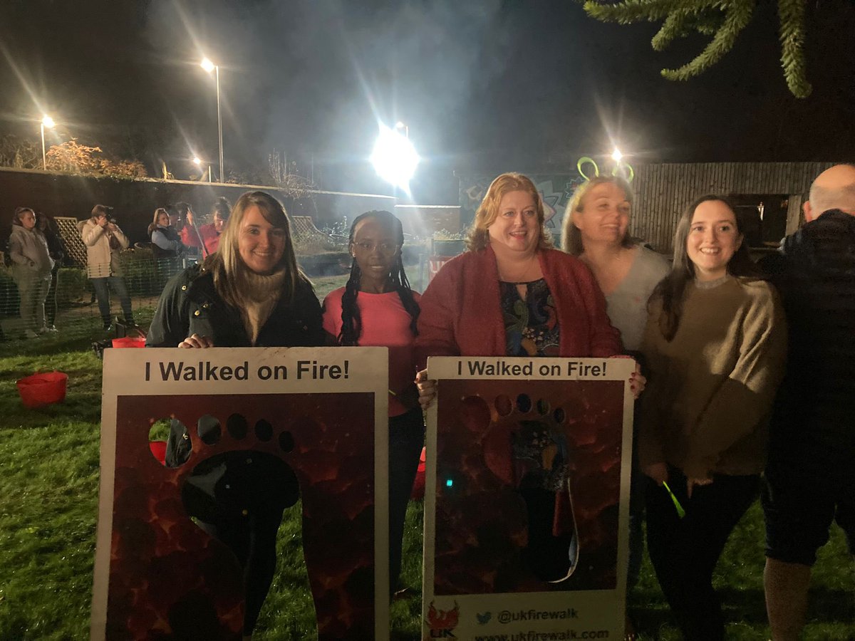 UHLJ2E's tweet image. Thank you to Leicester charity for arranging the fire🔥 walk last night in the secret garden. An amazing night with lots of fun #firewalk #oneteam #havefun
