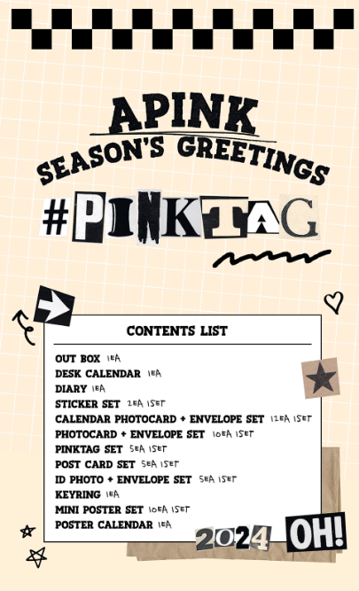 BabyBlueMyGo's tweet image. [MYGO] Help RT~
Apink - 2024 SEASON’S GREETINGS PINKTAG

APPLE MUSIC POB : 1 PC✅

💰RM200

RM8 WM/ RM16 EM 

No 2nd Payment needed✅

DM to order
Due : 2023-11-23

#pasarapink 
#BabyBlue_GO