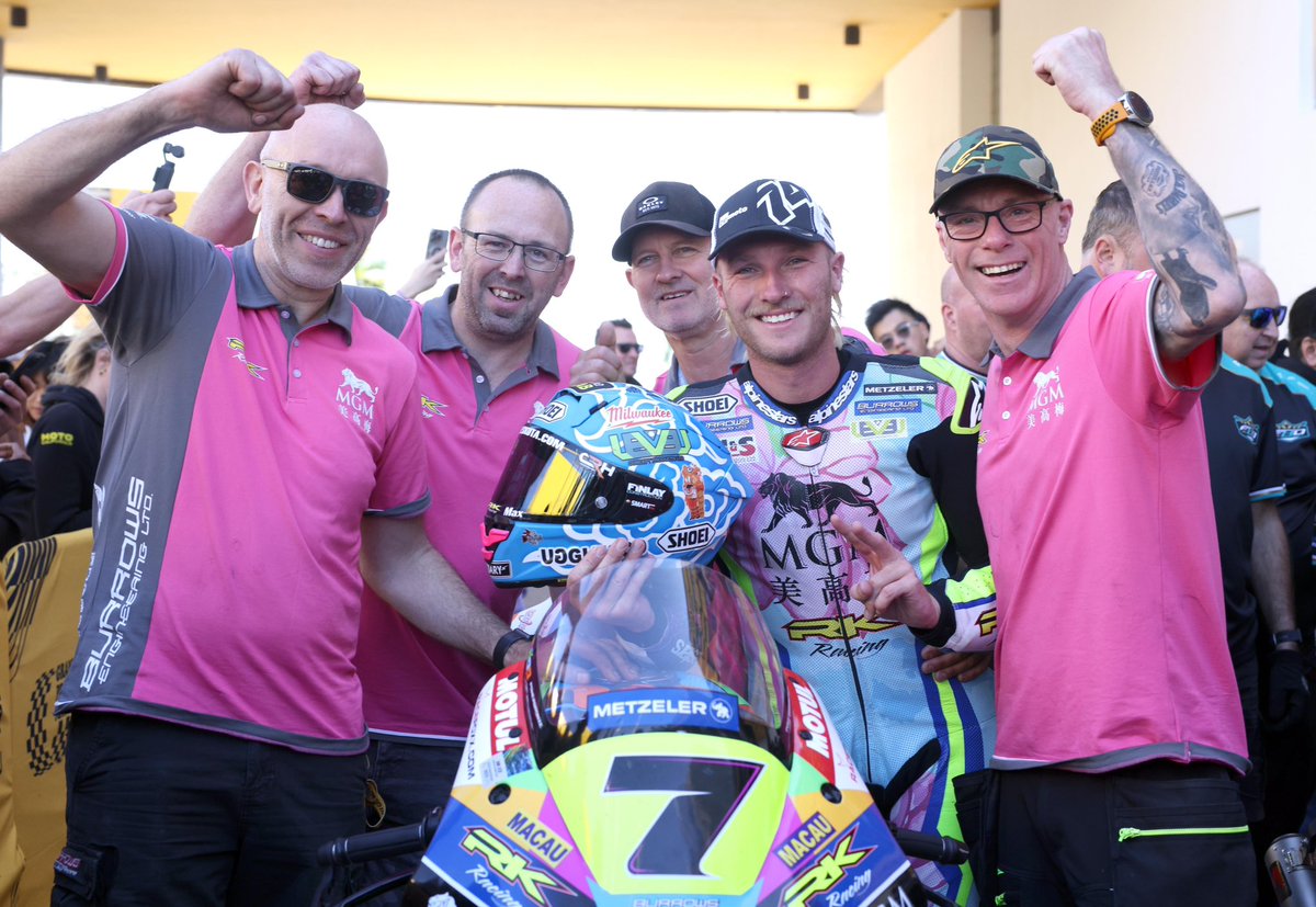 Burrows Engineering Racing (@burrows_rac1ng) on Twitter photo ๐ฅ P2 at the Macau GP ๐ฅ
From Cookstown to China!
Ending the season with the full set! Northwest 200, Isle of Man TT, Ulster Grand Prix and Macau Grand Prix podiums to our name!
Thanks <a href="/DaveyTodd74/">Davey Todd</a> .
๐ธ <a href="/sdbikephoto/">Stephen Davison</a> ๐ฅ P2 at the Macau GP ๐ฅ
From Cookstown to China!
Ending the season with the full set! Northwest 200, Isle of Man TT, Ulster Grand Prix and Macau Grand Prix podiums to our name!
Thanks <a href="/DaveyTodd74/">Davey Todd</a> .
๐ธ <a href="/sdbikephoto/">Stephen Davison</a>