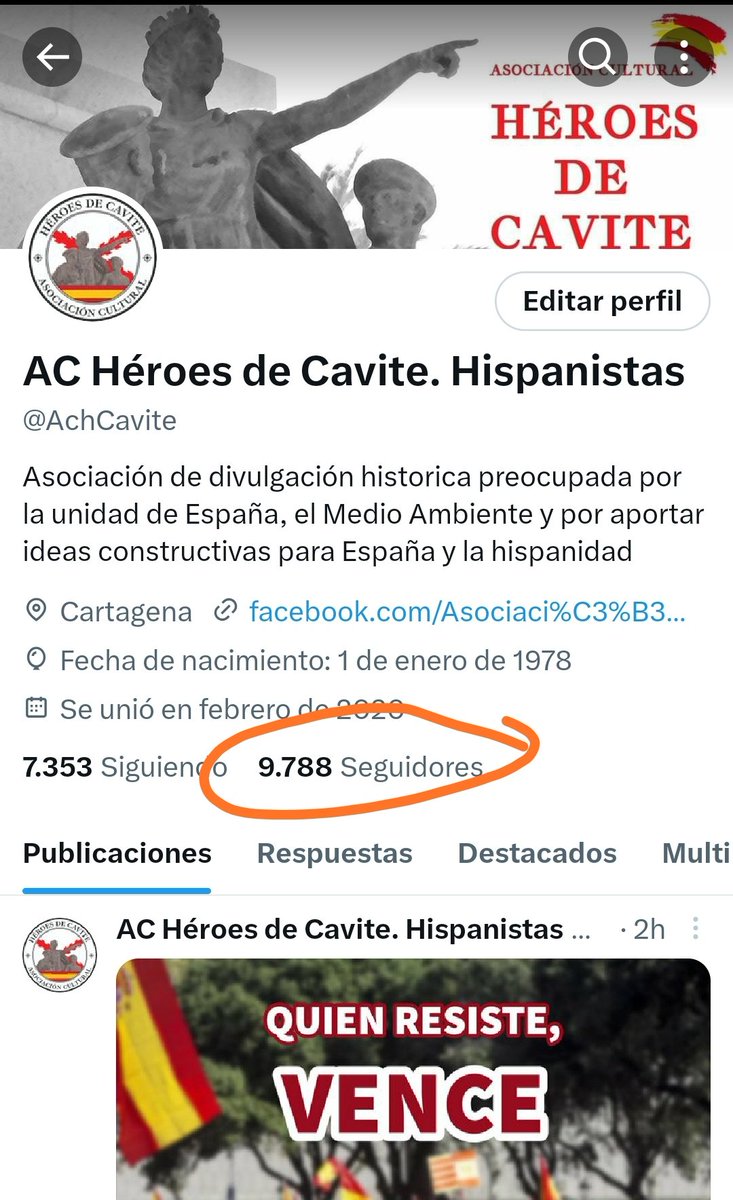AchCavite's tweet photo. ¿Nos ayudas a llegar a 10.000 seguidores?
RT
Muchas gracias https://t.co/a3j7OeDIRC