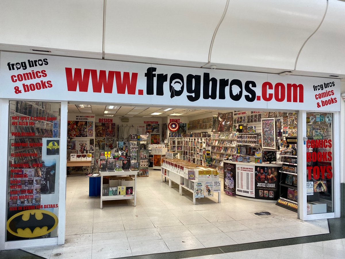 frogbroscomics's tweet photo. Folks we are OPEN... and rammed FULL of gift ideas...
https://t.co/LwRKXgmOk6
#nottooearly #itscoming #shoplocal #Lovecomics #lcs #ComicsBournemouth #ComicsBoscombe https://t.co/ytcfGBpPbP