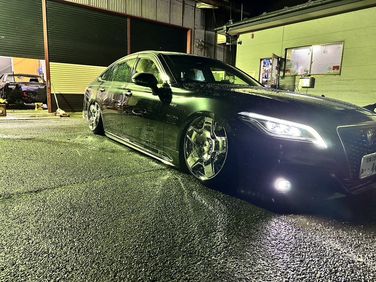 stushn's tweet photo. ホイール変更して他にもいろいろ細かい所やって明日はスタネ✌️
#スタンスネーションで会いましょう
#スタンスネーション https://t.co/3vpyCwlsM7