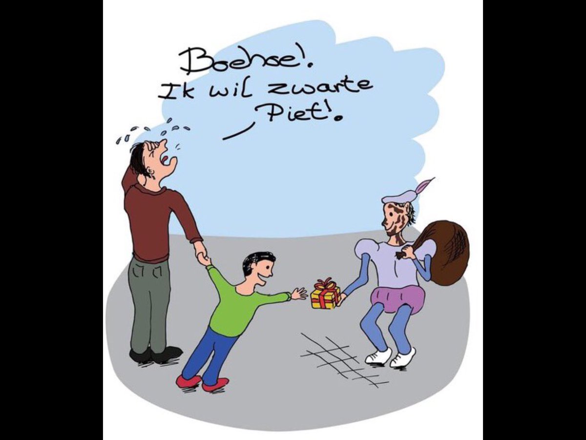 Voor alle volwassen kleuters van vandaag. 
Get a life. Doe niet alsof tradities nooit veranderen. 
#Sinterklaasintocht