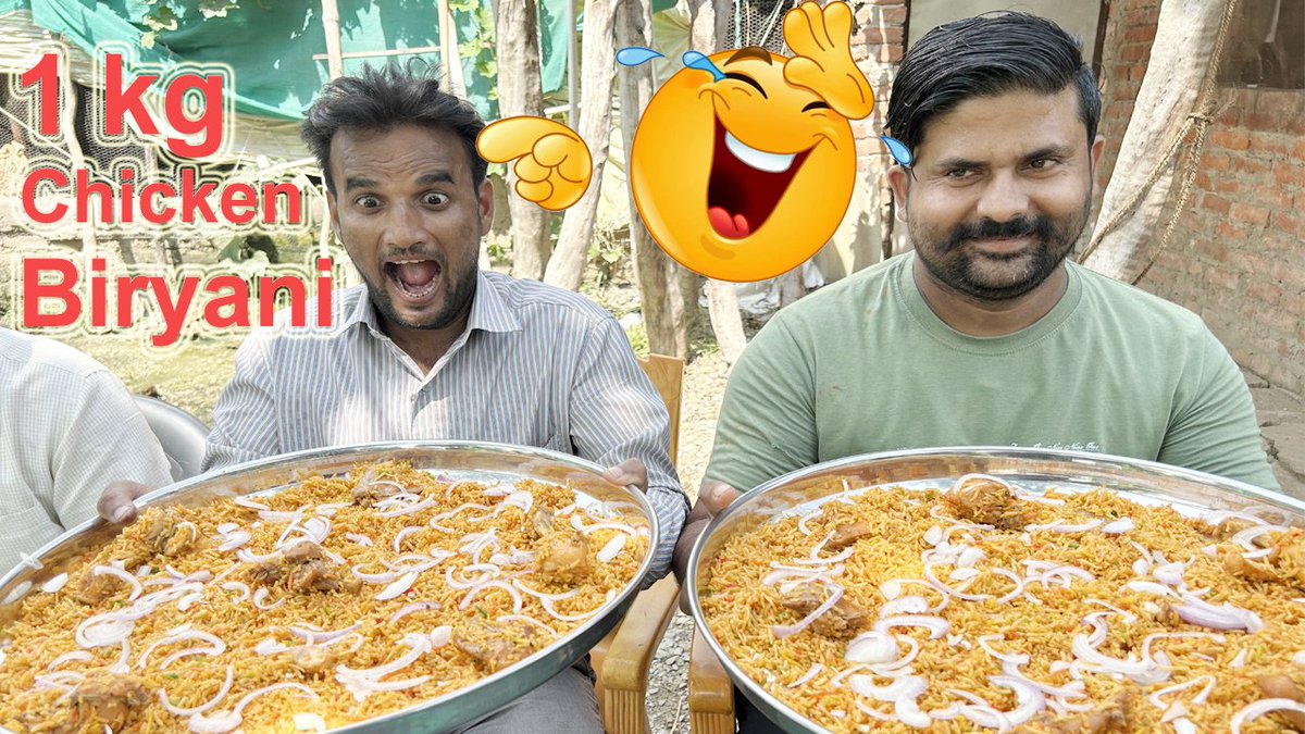 1Kg Chicken Biryani Eating Challenge on|Mirzapuri Food Challenge| चिकन बिरयानी 1 किलो का चैलेंज
#biryanichicken #eatingchikan #murgabiryani
click here for full video:-
youtu.be/WM0yTOdDJTw?si…