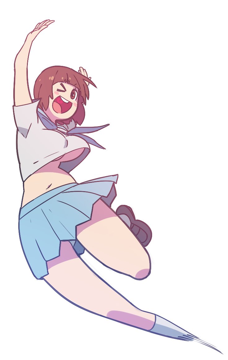 "Done? What do you mean? Why are you wearing panties?"