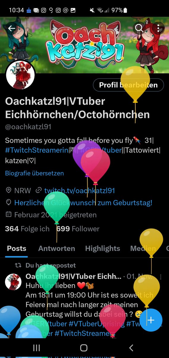 Oachkatzl91 🐿 tweet media