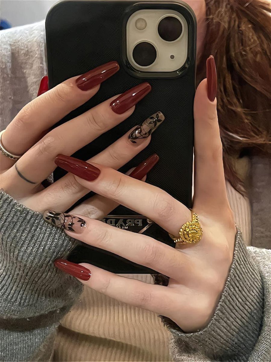 Red is so sexy for cute girl.