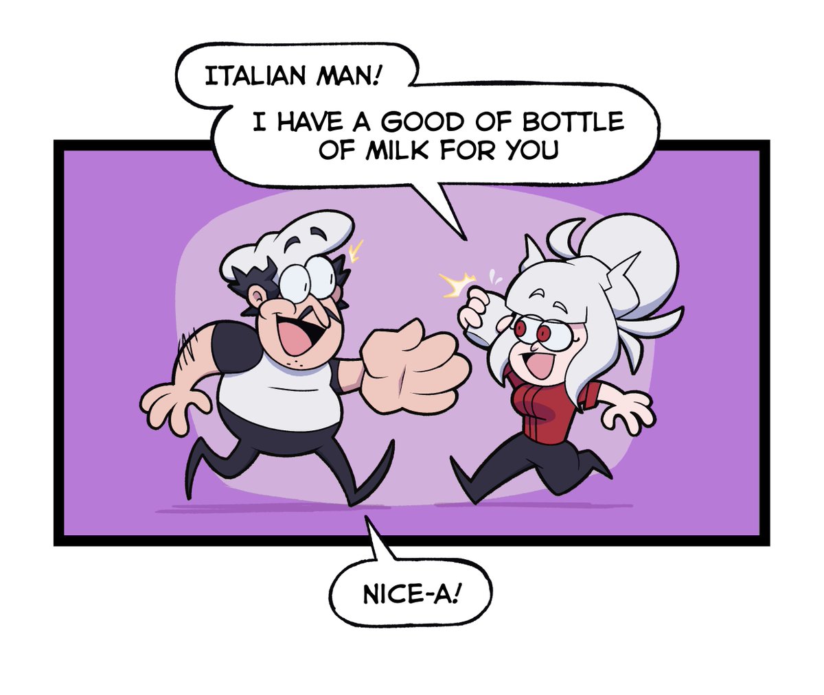 PIZZATAKERGUY's tweet photo. This Is Milk!

#pizzatower #Helltaker #pizzataker https://t.co/DjsKAhY8k6