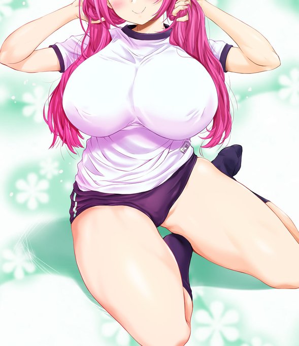 🌺🍉 #見た人もなにか無言でブルマ女子をあげる