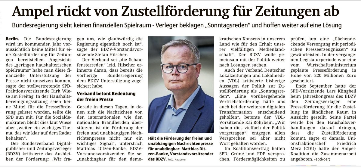 Matthias Ditzen-Blanke tweet media