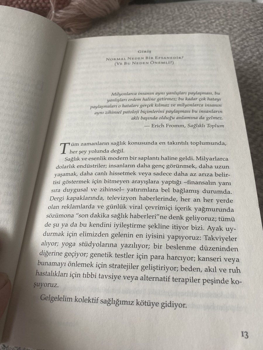 Yeni kitabım @DrGaborMate ‘in “normal efsanesi”
Daha birinci sayfada nokta atışı sözler..
#toksikkültür
#sağlıklıtoplum