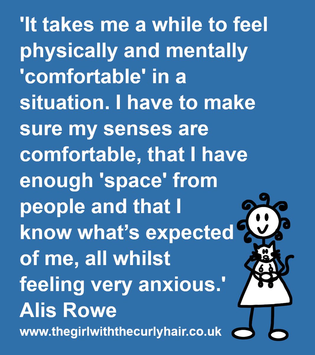 #Autistic people have needs that they have to manage, such as sensory needs and a need for physical space, as well as battling with intense #anxiety and #socialanxiety.
Read more about how an autistic person can help prepare themselves for any situation >> thegirlwiththecurlyhair.co.uk/2023/05/16/5-w…