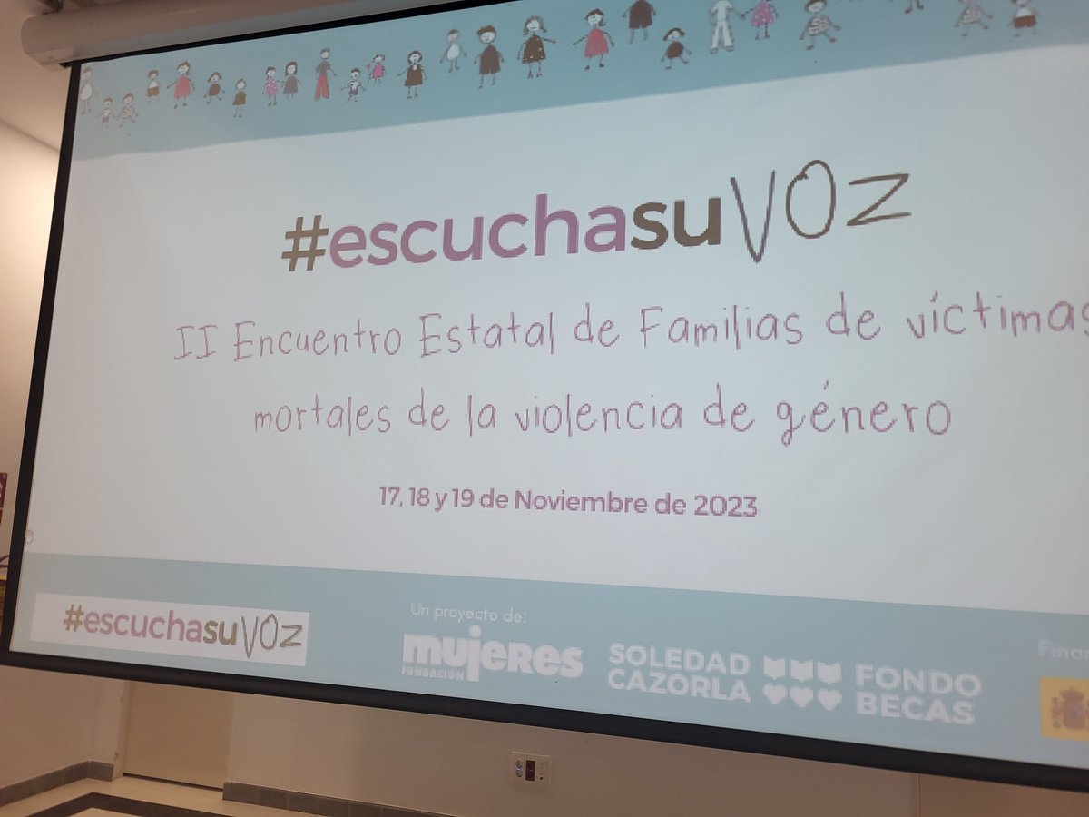 Marisa Soleto Ávila (@msoleto) on Twitter photo Continuamos hoy desde #Málaga en el II Encuentro Estatal de Familias de víctimas mortales de la Violencia de Género #EscuchaSuVoz organizado por <a href="/fmujeres/">Fundación Mujeres</a> y el Fondo de Becas #SoledadCazorla Continuamos hoy desde #Málaga en el II Encuentro Estatal de Familias de víctimas mortales de la Violencia de Género #EscuchaSuVoz organizado por <a href="/fmujeres/">Fundación Mujeres</a> y el Fondo de Becas #SoledadCazorla