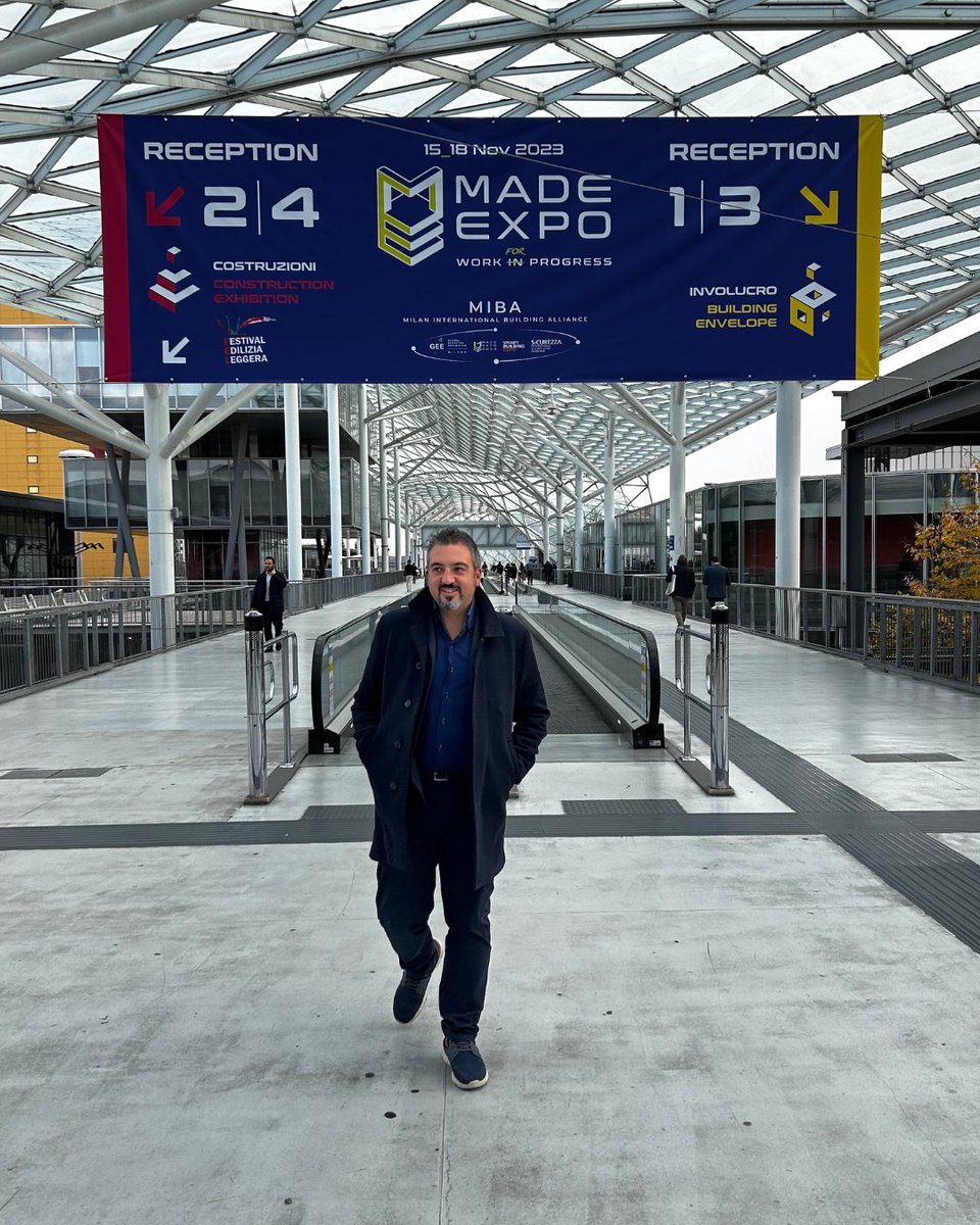 lucarallo's tweet photo. #MADEexpo 2023 a #FieraMilano: il futuro dell’edilizia passa da qui
701 aziende da 29 Paesi, partnership di valore e più di 100 tra convegni, workshop e lectio magistralis per fornire alla building community del settore strumenti e spunti per fare sistema. I trend dell’edilizia, tra Innovazione e Sostenibilità, al centro dell’offerta, declinati nei due Saloni Involucro e Costruzioni. Carlo Ratti e Winy Maas, archistar internazionali, ambassador ufficiali
Ne parlo su @_theStorySquare
https://t.co/rcPhXpczVs