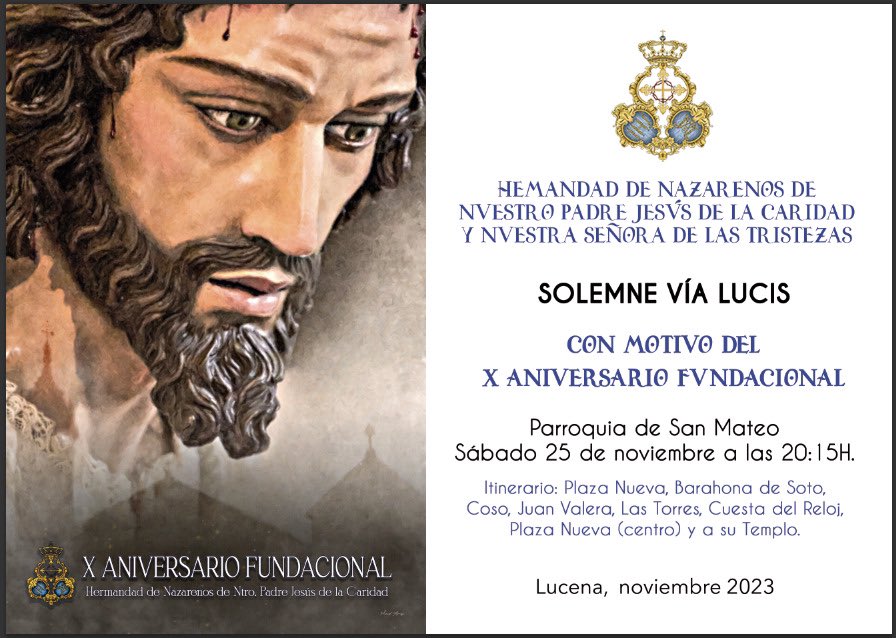 Caridad Lucena (@cofradiacaridad) on Twitter photo 