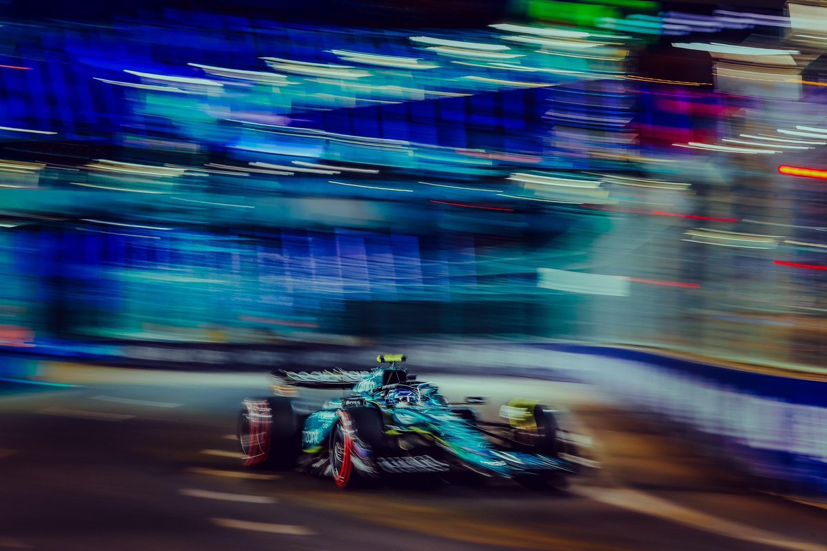 Happy with the laps on a difficult track for us, we optimized everything and we are starting P9 tomorrow. Ready to fight for good points! Vamosss 💪💪 @AstonMartinF1 #f1 #vegas #astonmartin