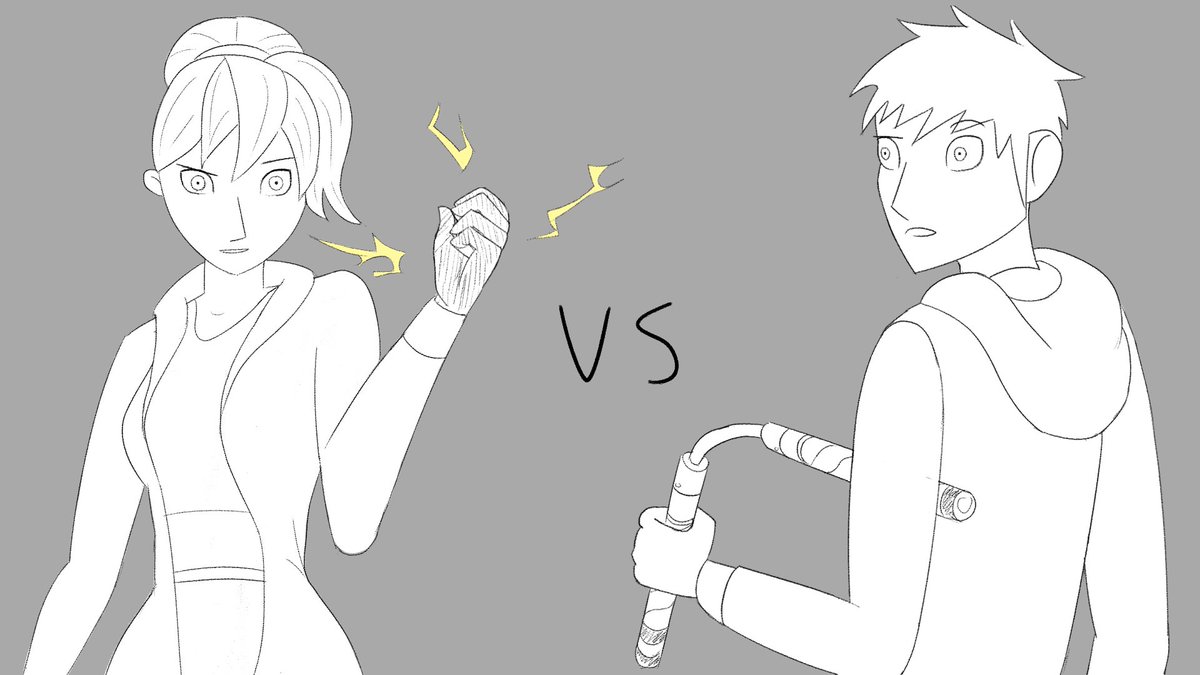 CrospicFilms's tweet image. Zoey And Will's Weapons.