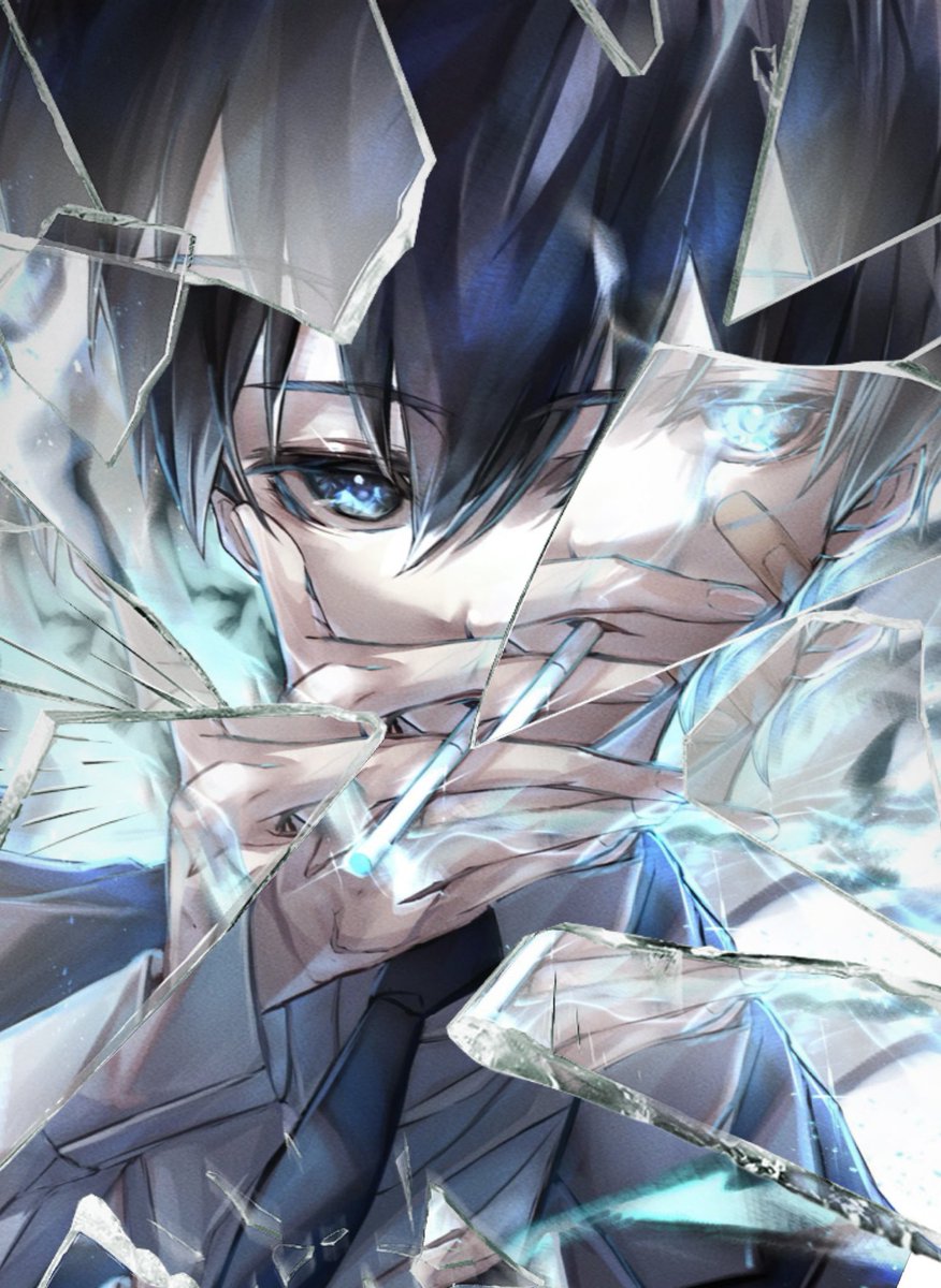 yoru_shiki's tweet photo. ガラスエフェクトあまりにも良い... https://t.co/A4jSSwjdez