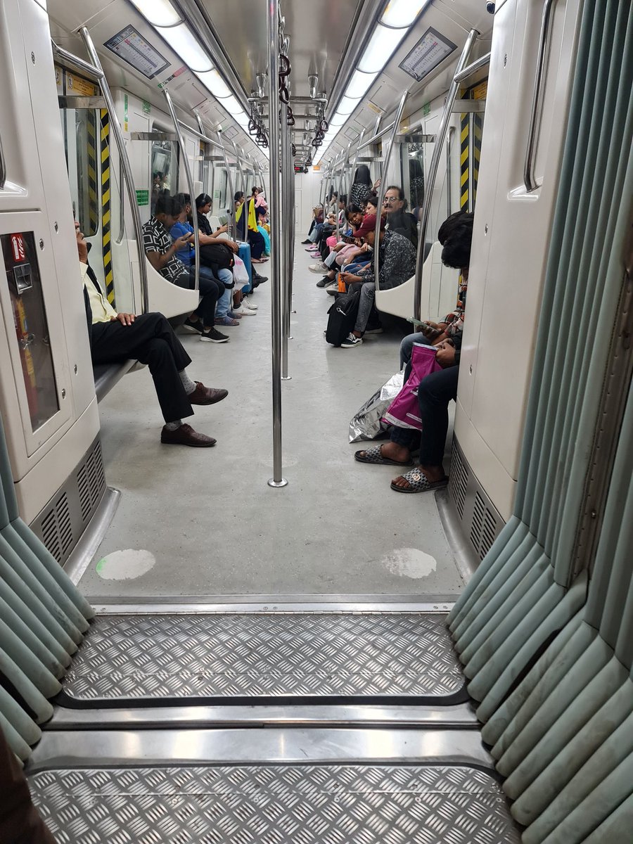 Ladies coach.

You're constantly failing <a href="/OfficialDMRC/">Delhi Metro Rail Corporation</a> #Delhi