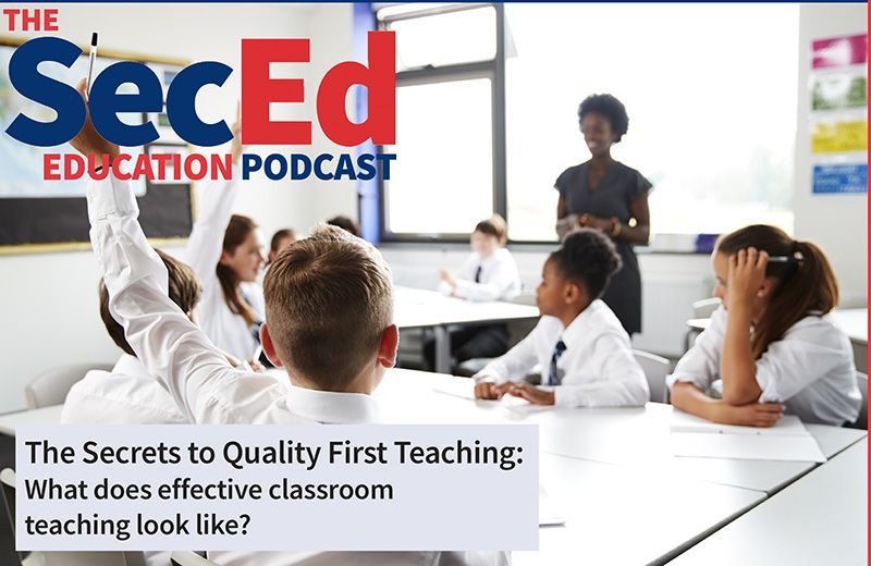 SecEd Podcast has published 80+ episodes – so which is our most popular? This one: The secrets to quality first #teaching. Three great #teachers – @CTesta901 <a href="/helenfwebb/">Helen Webb Coaching</a> <a href="/TeachMrRiches/">Adam Riches</a> – dissect the ingredients of quality teaching: bit.ly/2R5PIT8 #teachertwitter