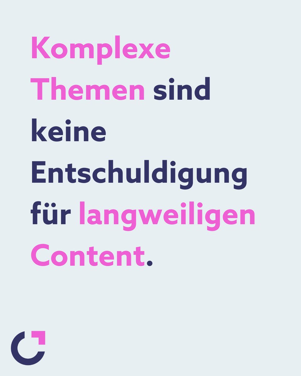 Nominalstil, Passivkonstruktionen, eine Flut an Fachbegriffen - immer wieder entdecke ich schwer verdaulichen B2B-Content auf Websites &amp; Social Media. Das muss nicht sein.
👩‍💻 In meinem 1:1-Mentoring (Monatspaket) lernt ihr, wie ihr packenden #B2B #Content erstellt. Schreibt mir.
