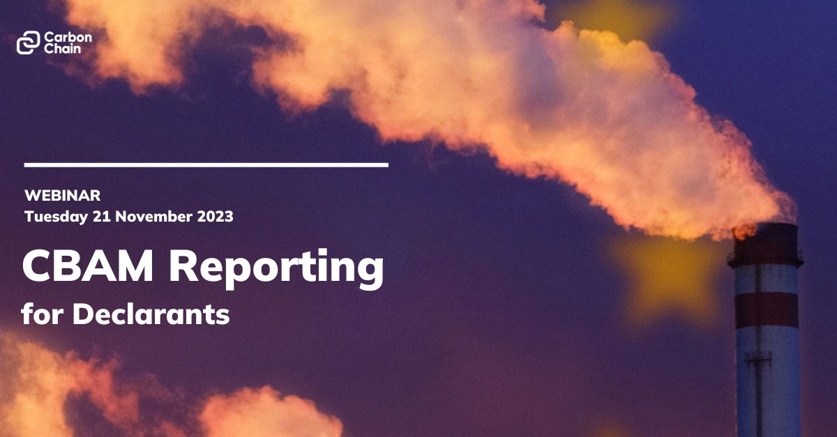 CarbonChain_io's tweet photo. There's still time to register for our free #CBAM webinar on Tuesday.
🔍 Our in-house commodities and carbon accounting experts will guide you through the complexities of #CBAMReporting.
Don't miss out: https://t.co/RMlCZJHrPA
#SteelIndustry #AluminumIndustry #SupplyChains https://t.co/ctT6mlw58Y