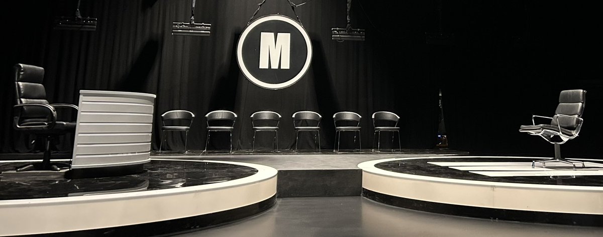 NiceOneTv's tweet photo. The 2024 series of ‘Mastermind’ wrapped recording in BBC Blackstaff Studio A this week; a brilliant team effort across 3 blocks to lovingly make 24 heats, 6 semi-finals, and a Grand Final to live long in the memory☘️#HatTrickHindsight #BBCTwo #MadeInBelfast https://t.co/PhMX1ciFFg