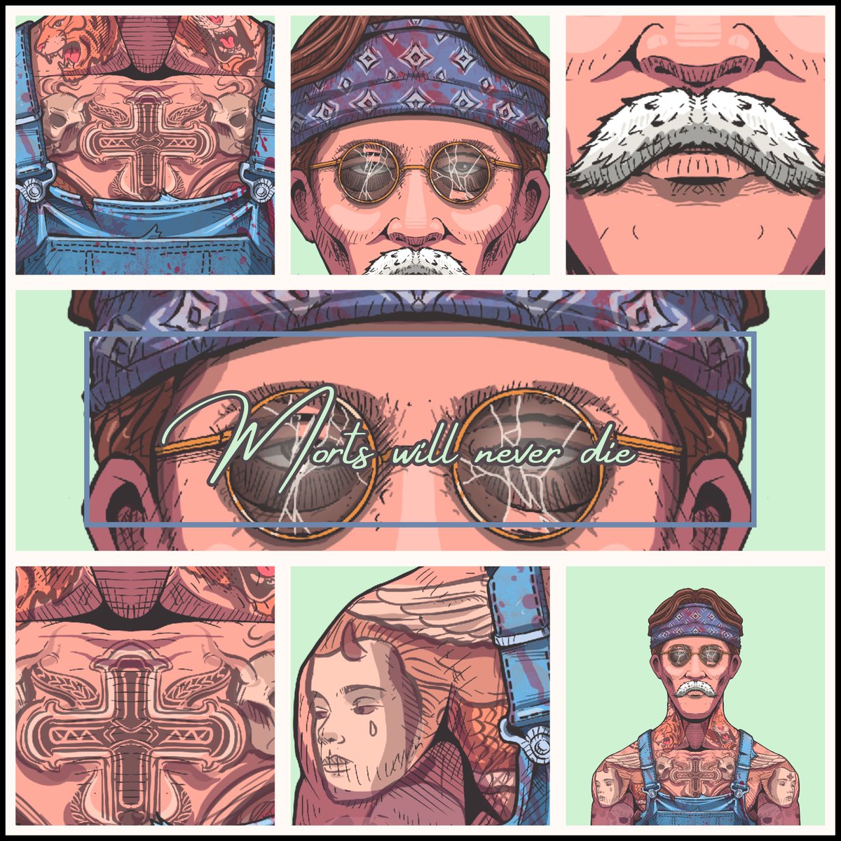 mortsdesign's tweet image. THIS ART IS UTILITY💀