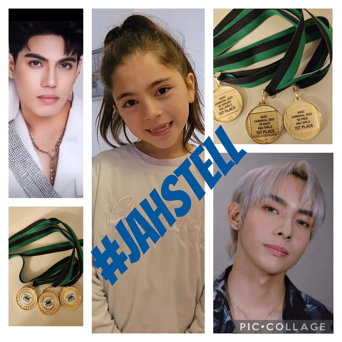 CherryHejde's tweet photo. Ms Linnea, would like to dedicate her win today to both her biases (3xgoldmedals). Justin and Stell. #3xGento #swimchamp #tagamaisan at #stellberry #tagafarm @jah447798  @stellajero_ https://t.co/JoBnUbY0e3