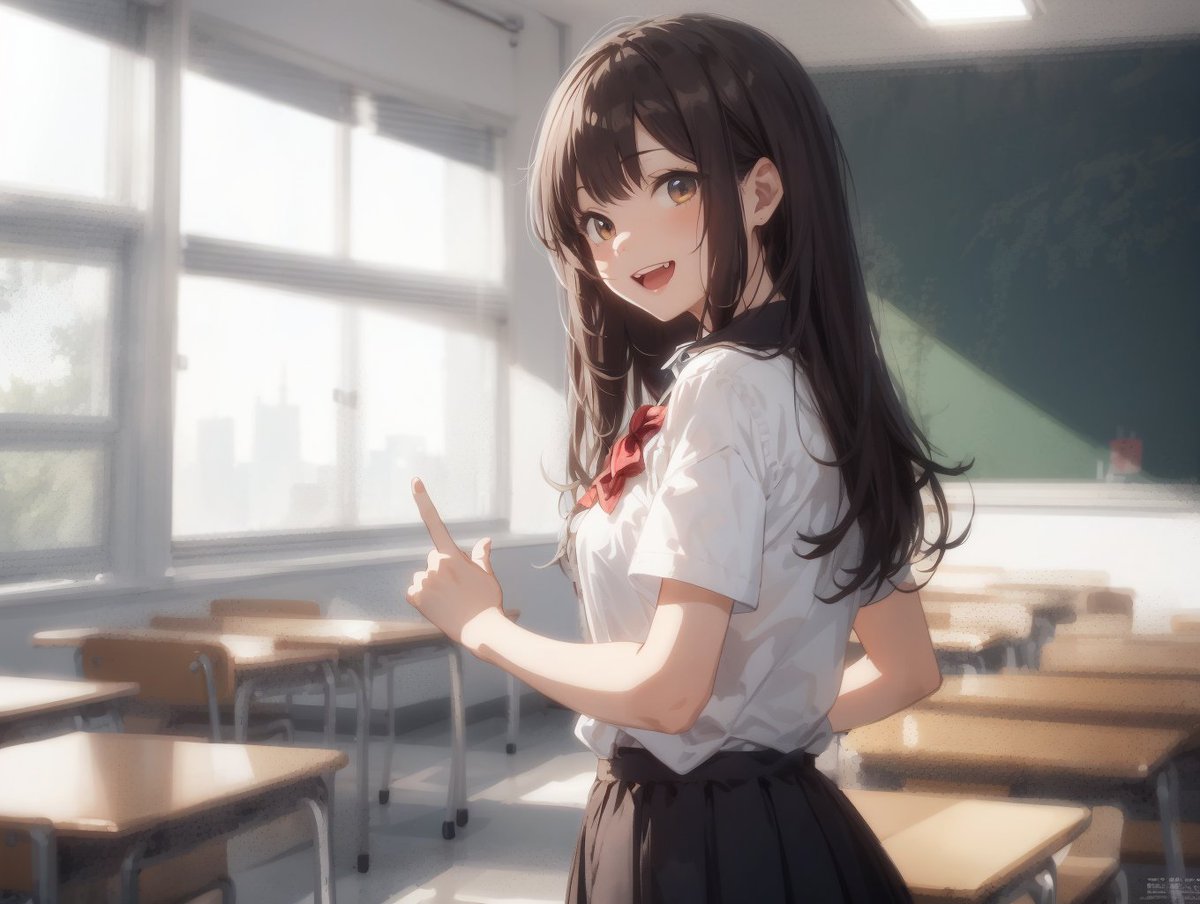 YamatakaAIart's tweet photo. 放課後　#AIart https://t.co/4uPQl6Pppl