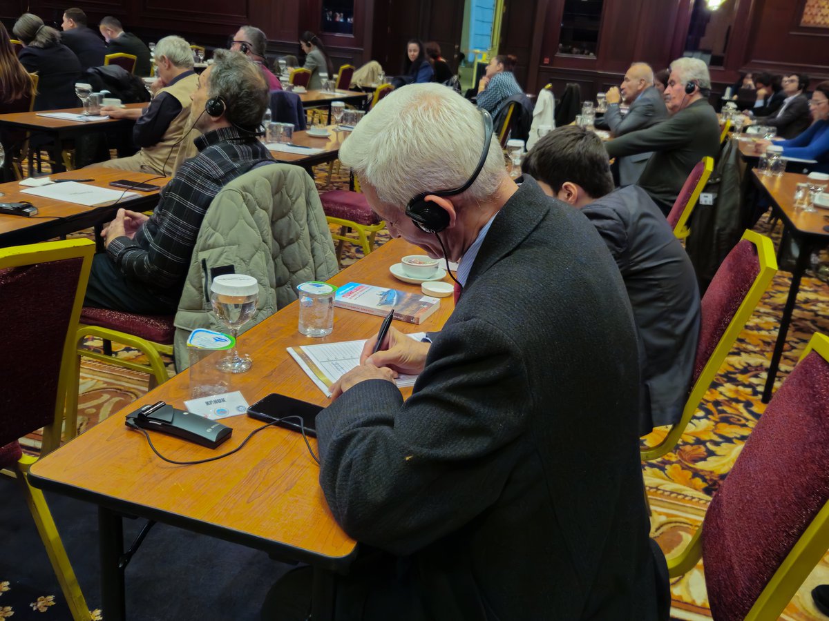 Doç. Dr. İlsur Nafikov, "XX. Yüzyıl Başı Tatar Basını Işığında Kurtuluş Savaşı (1919-1923) ve Türkiye Cumhuriyetinin Kuruluşu" konulu sunumunu yaptı.