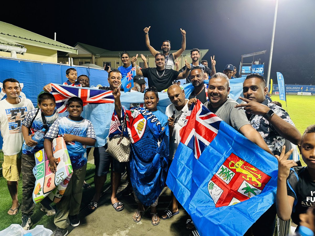 Thanking the man above and my incredible team for the blessings on the field. Hattrick and a fantastic 10-0 win against Northern Marianas—couldn't have done it without these amazing teammates and coaching staff. Now to prepare for the next match. Toso Viti🇫🇯🙏 @FijiFootball_