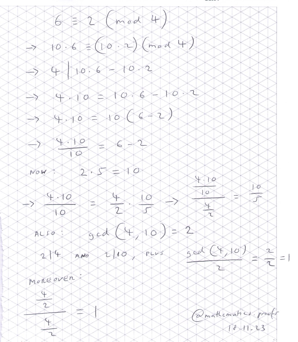 tiago_hands's tweet image. Resolving the division anomaly. *Work with integers included. #furtherpuremaths #modularcongruence #modulararithmetic #alevelmaths